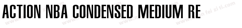 Action NBA Condensed Medium Regula字体转换